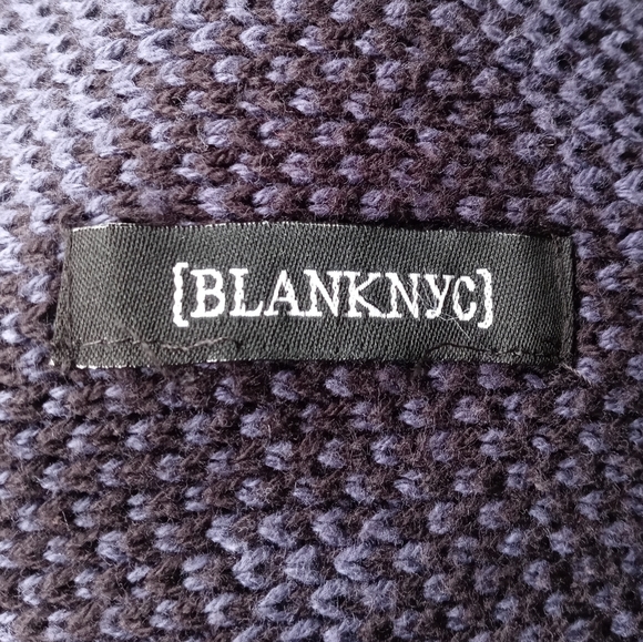 Blank NYC Aztec Print Open Front Waterfall Cardigan - Picture 3 of 11